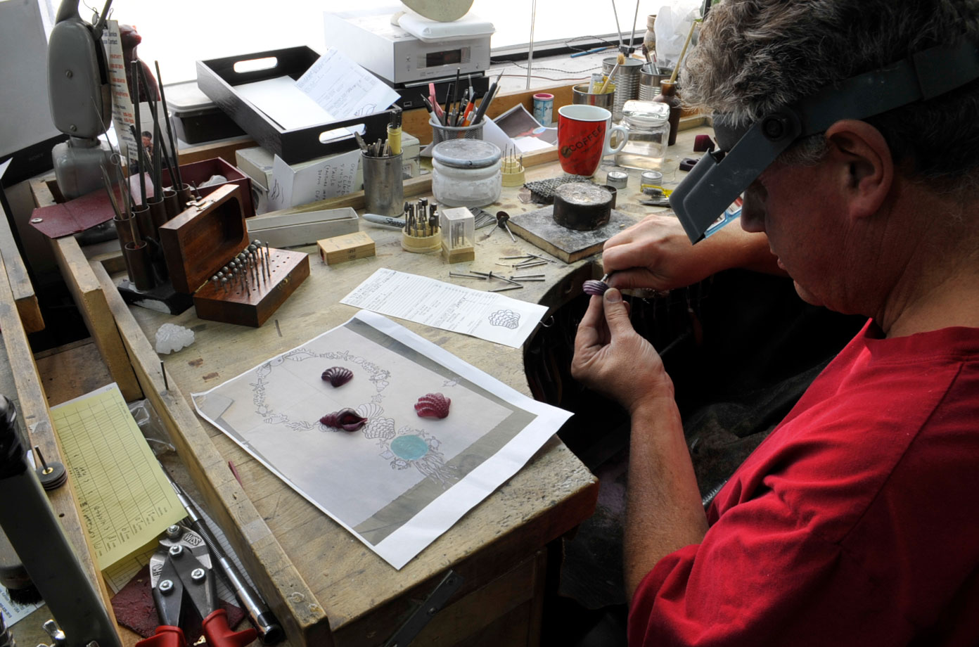 Paraiba Star of the Ocean in Progress - Kaufmann de Suisse Jewelers