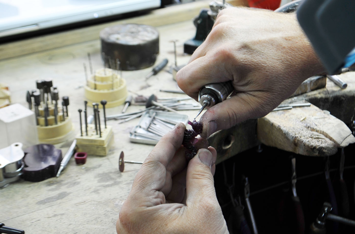Paraiba Star of the Ocean in Progress - Kaufmann de Suisse Jewelers