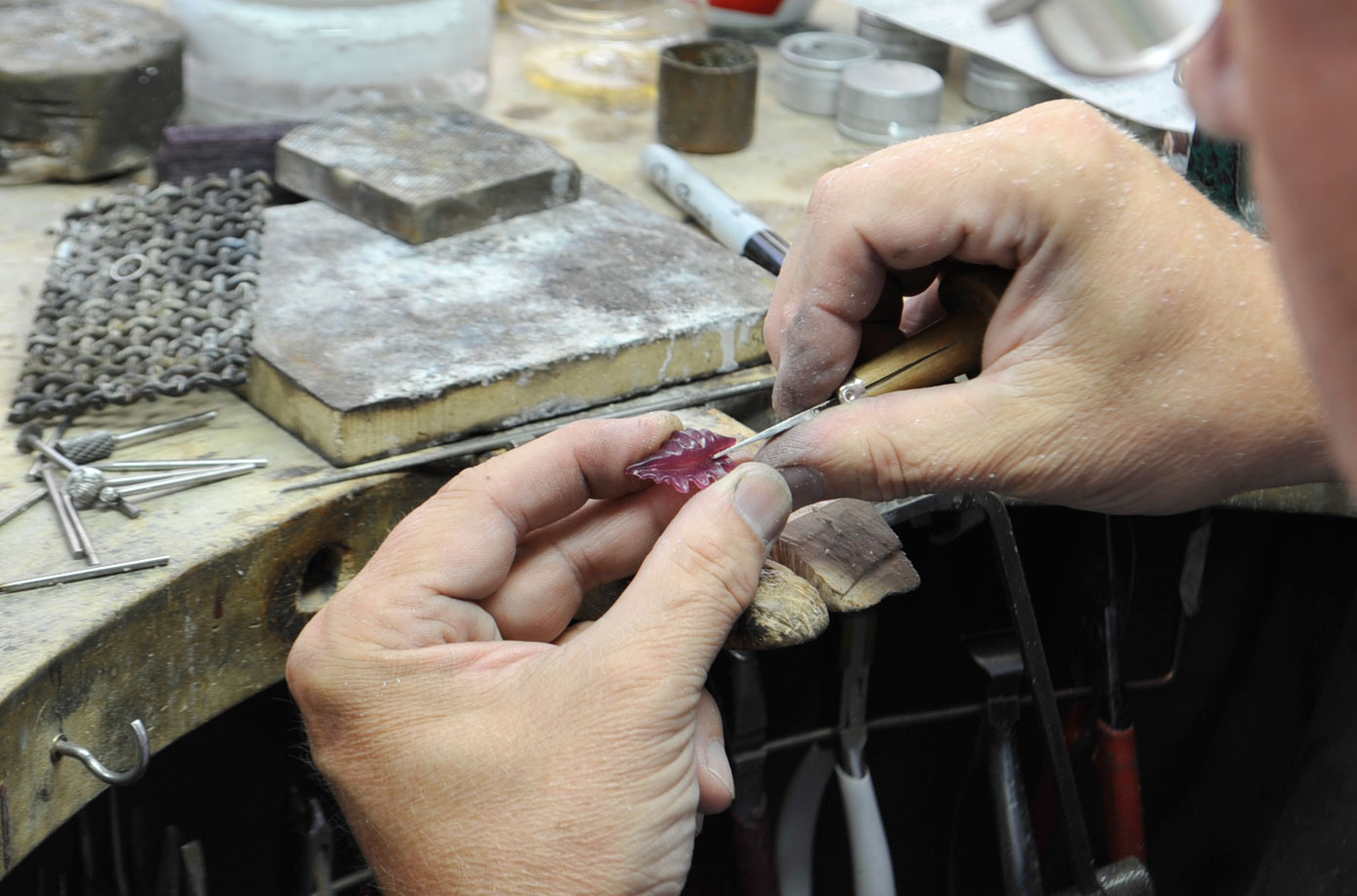 Paraiba Star of the Ocean in Progress - Kaufmann de Suisse Jewelers