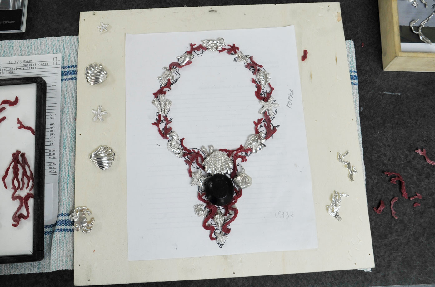 Paraiba Star of the Ocean in Progress - Kaufmann de Suisse Jewelers