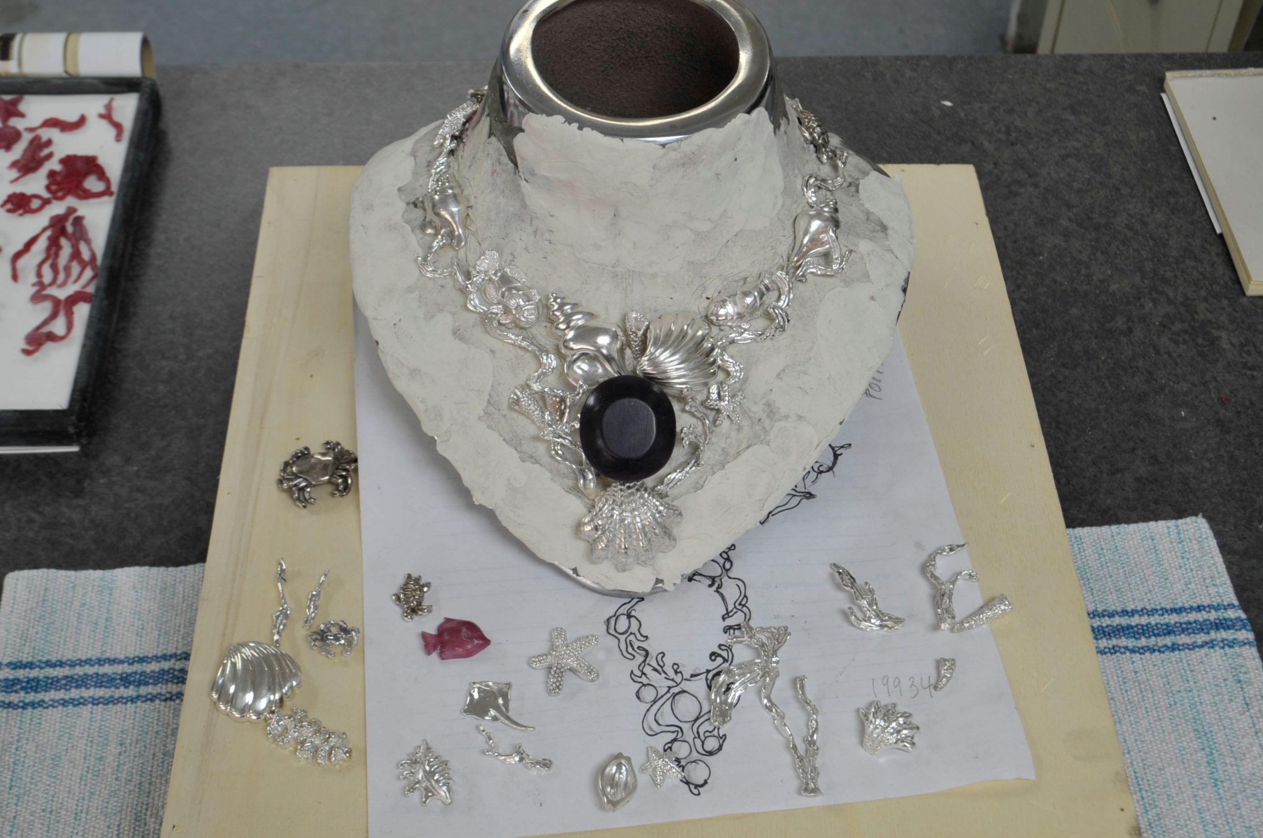 Paraiba Star of the Ocean in Progress - Kaufmann de Suisse Jewelers