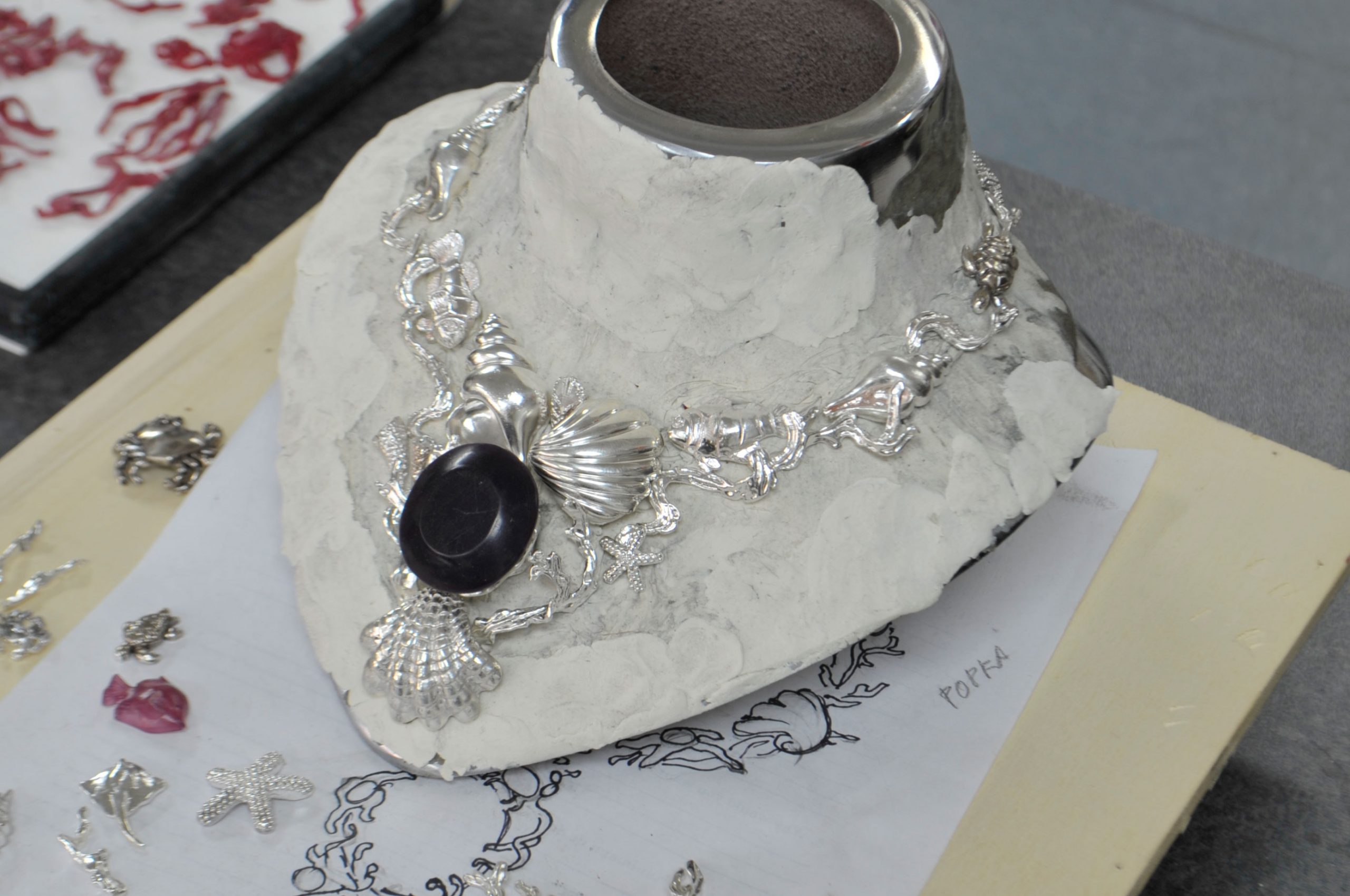 Paraiba Star of the Ocean in Progress - Kaufmann de Suisse Jewelers