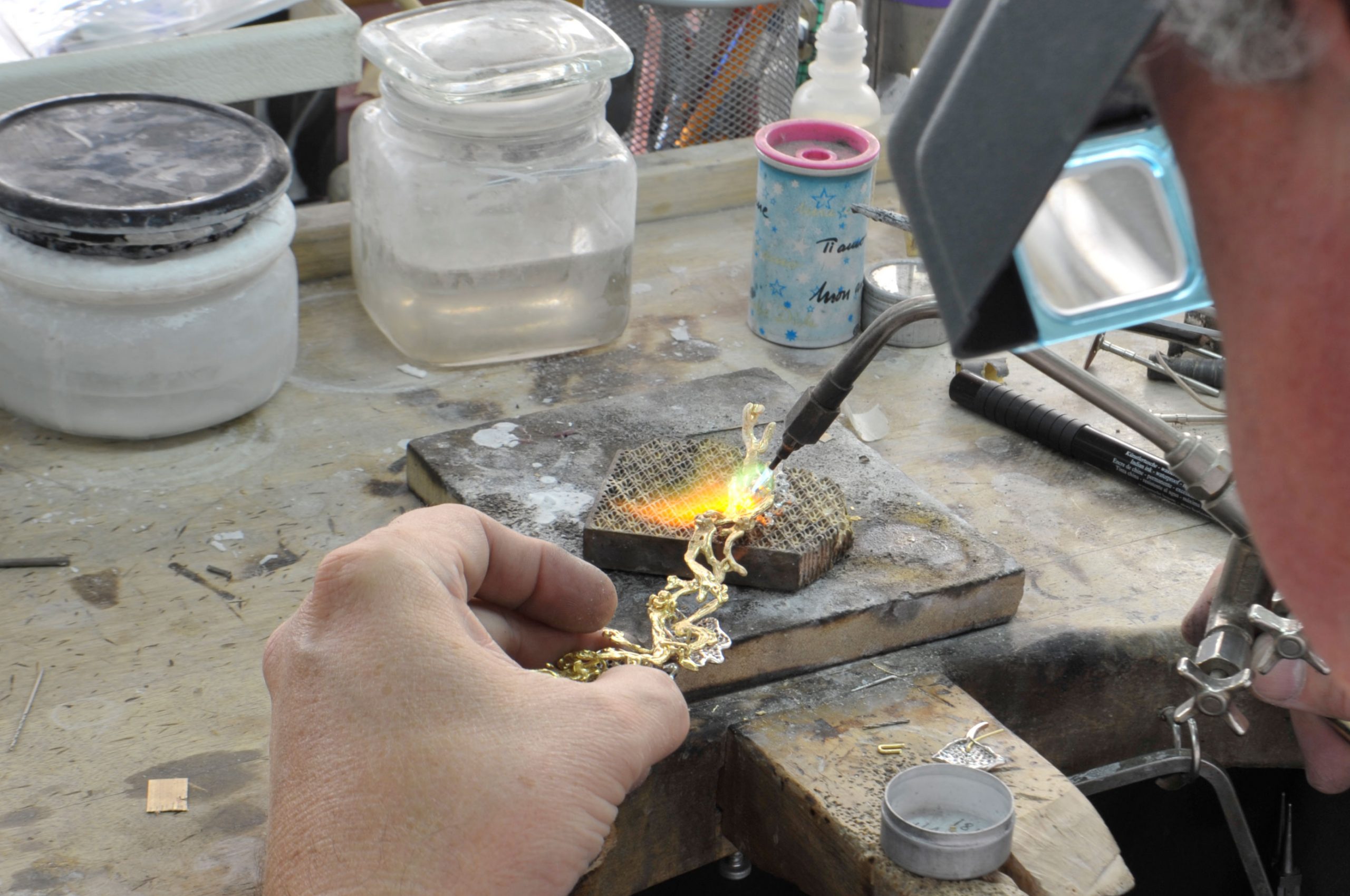 Paraiba Star of the Ocean in Progress - Kaufmann de Suisse Jewelers