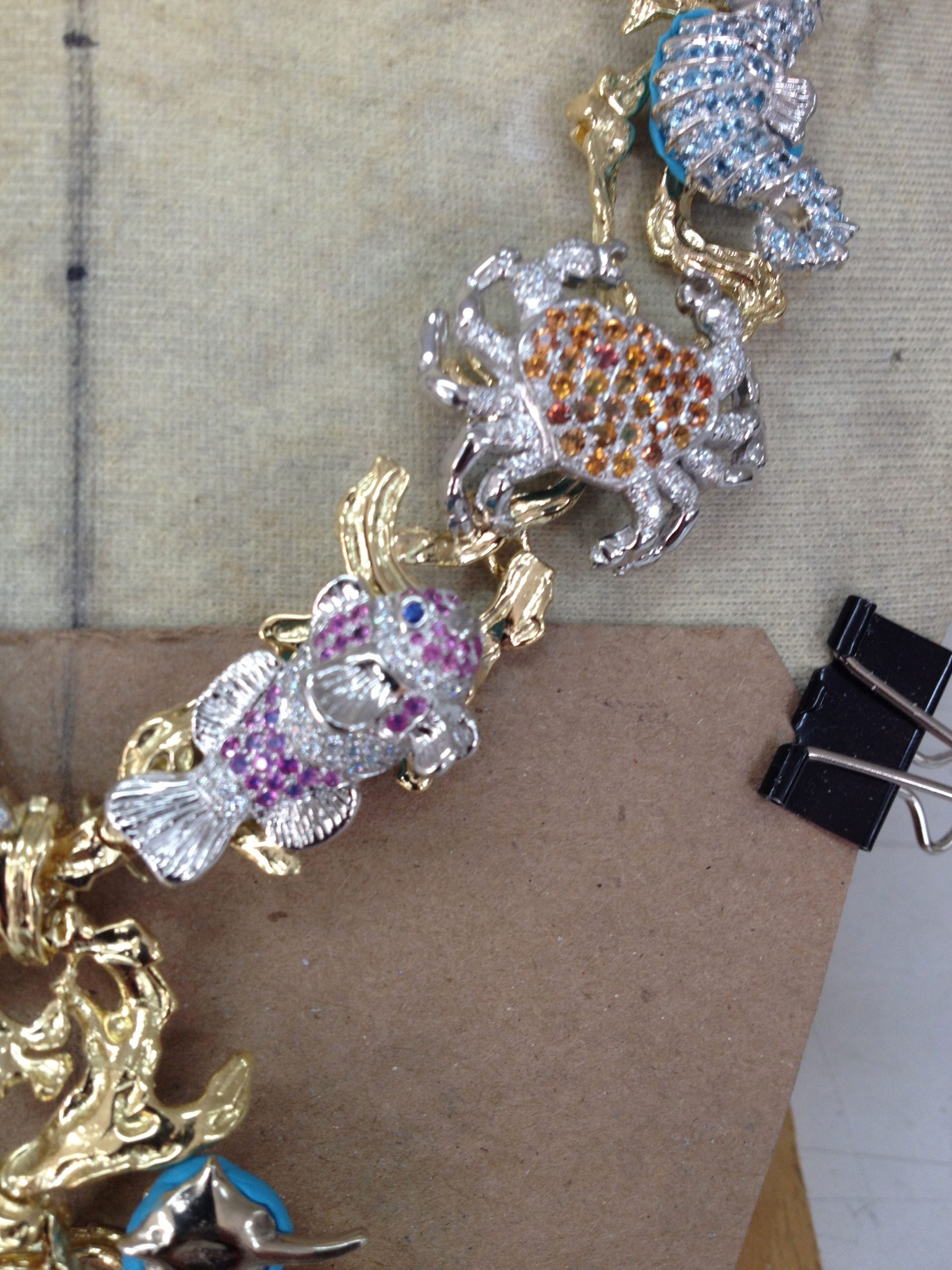 Paraiba Star of the Ocean in Progress - Kaufmann de Suisse Jewelers