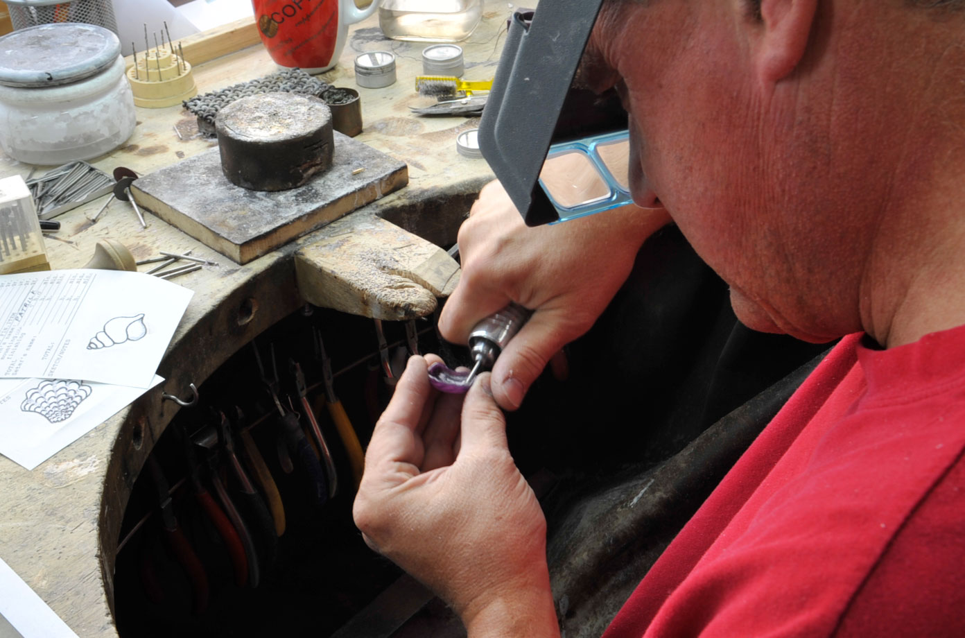Paraiba Star of the Ocean in Progress - Kaufmann de Suisse Jewelers