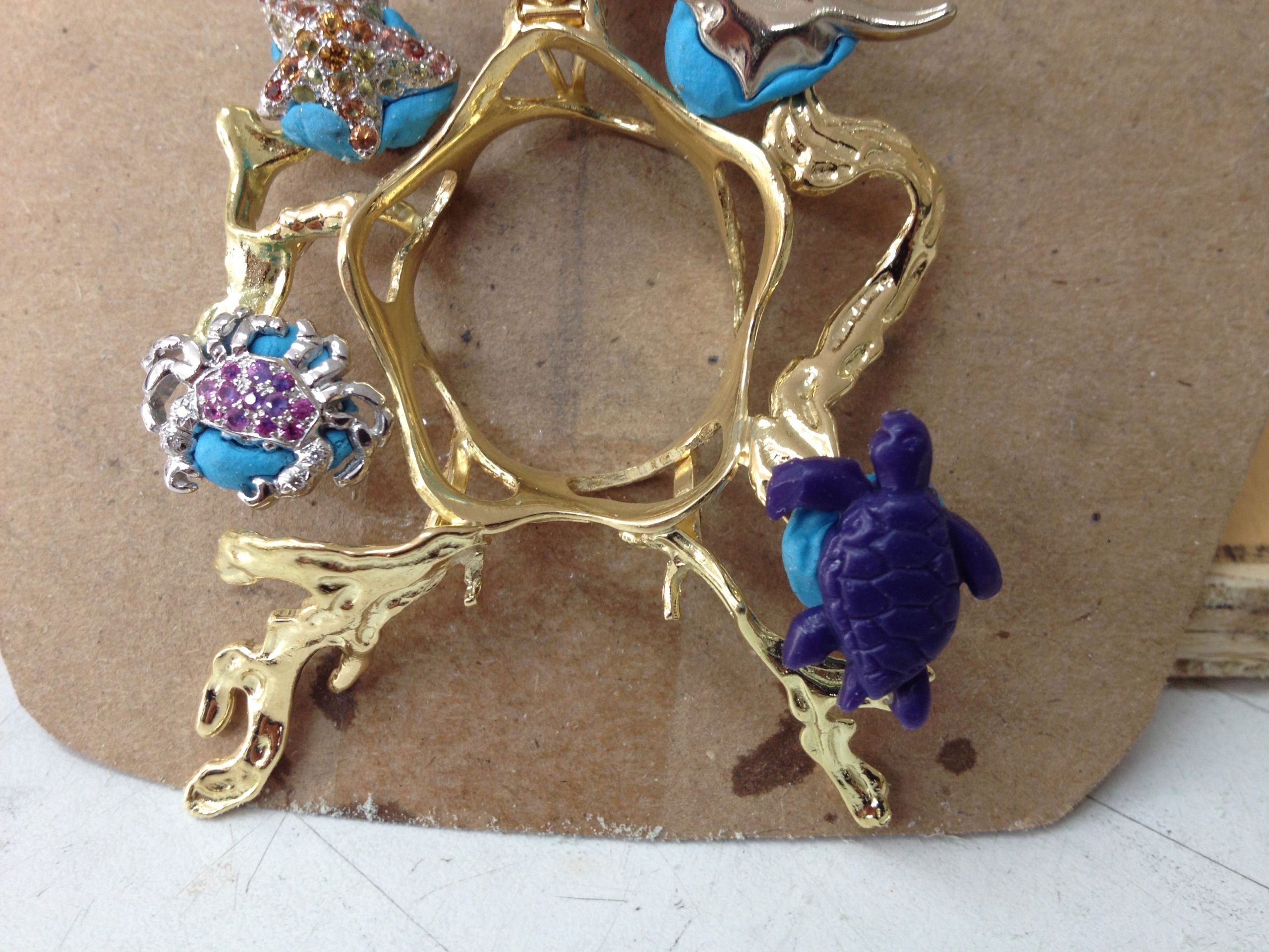 Paraiba Star of the Ocean in Progress - Kaufmann de Suisse Jewelers