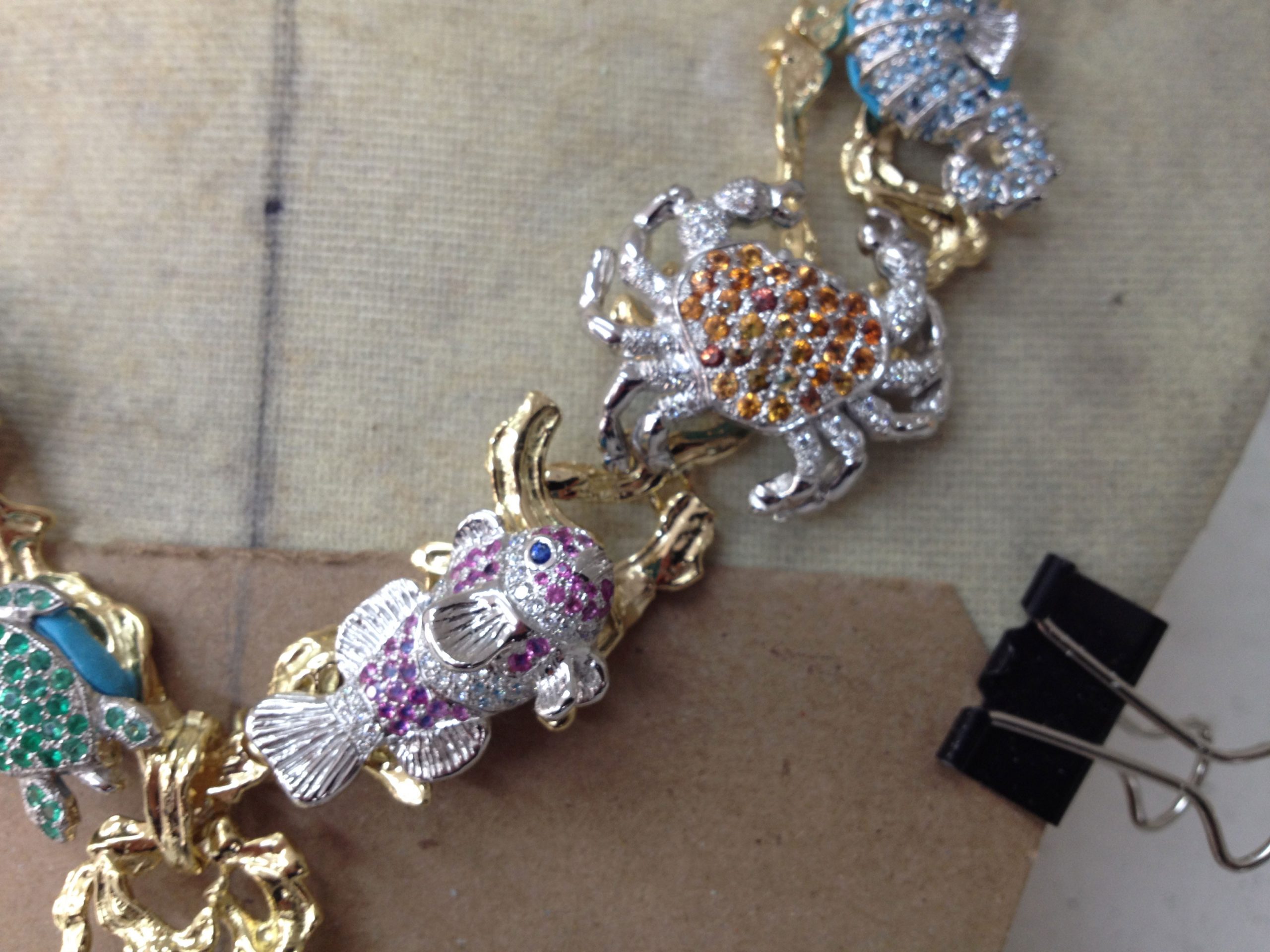 Paraiba Star of the Ocean in Progress - Kaufmann de Suisse Jewelers