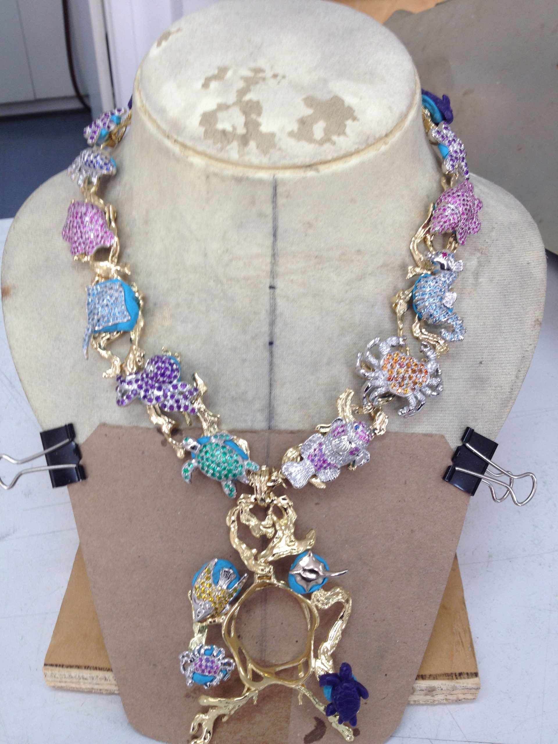 Paraiba Star of the Ocean in Progress