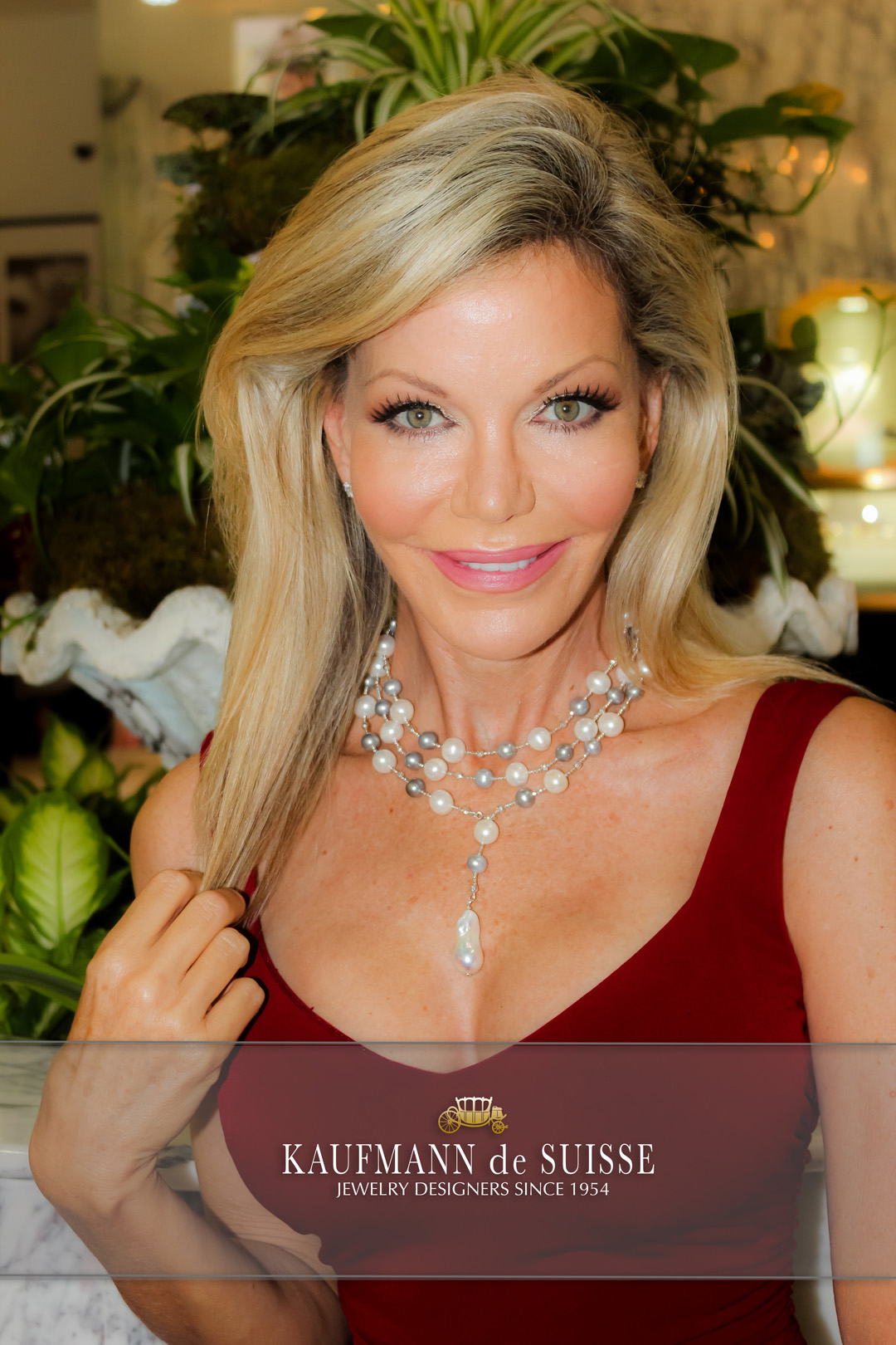 The Palm Beach Lariat Pearl Necklace
