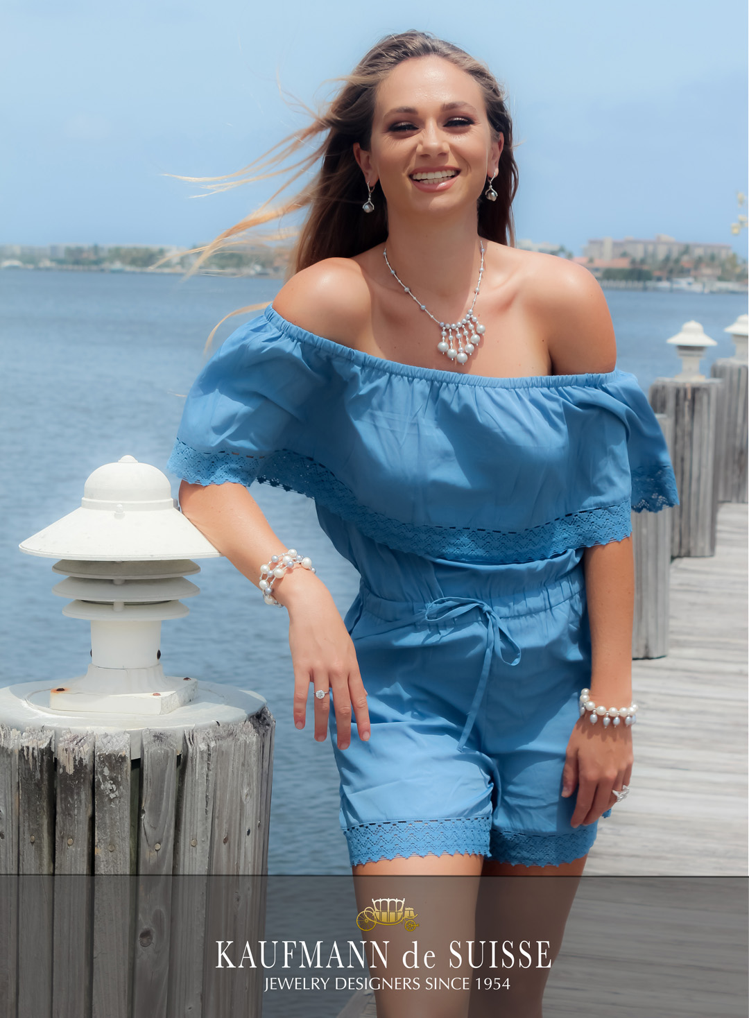 Grey Pearl Choker Necklace