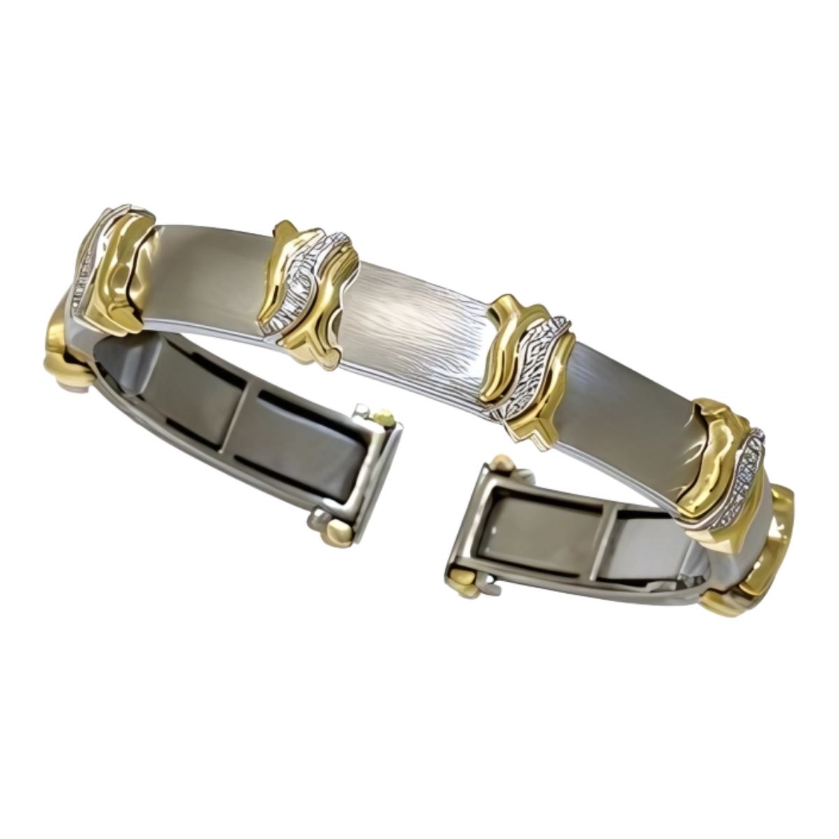 18242 Callista Diamond Clip Bangle Bracelet