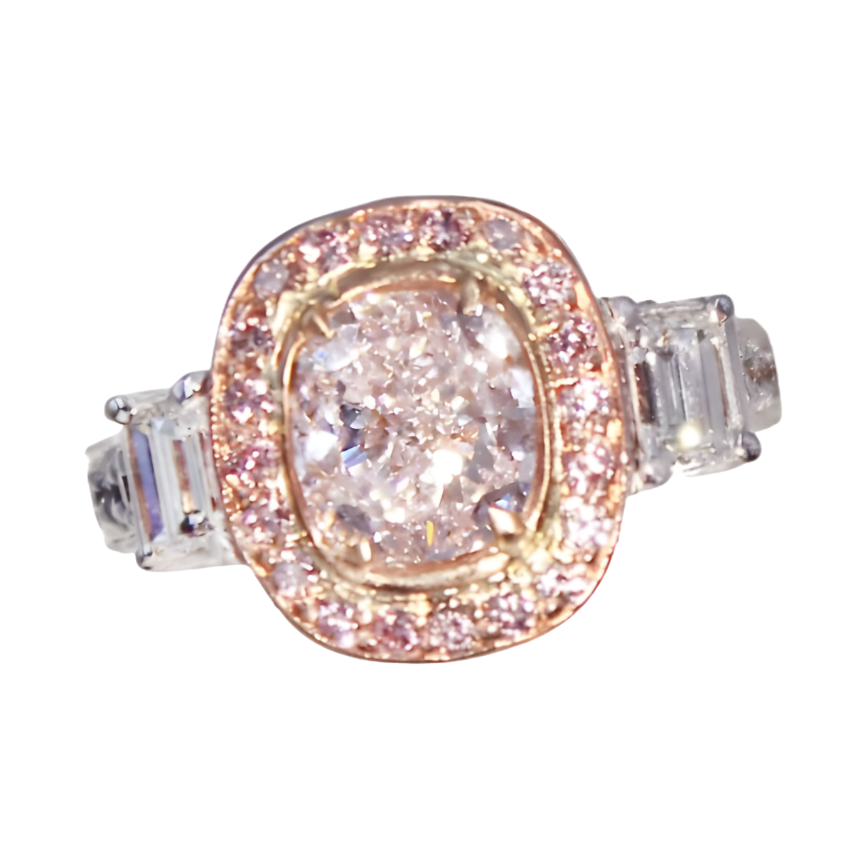 2.03cts Fancy Light Pink Diamond