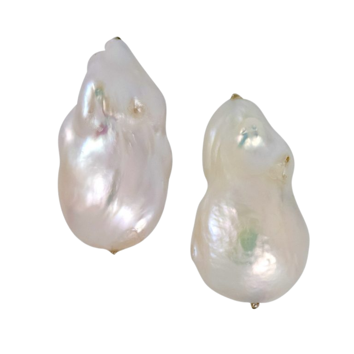 23410 Baroque and Gold Earclips