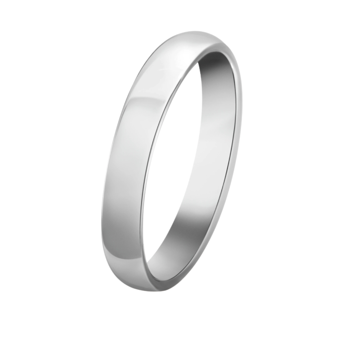 23520 Wedding Band in 14kt White Gold