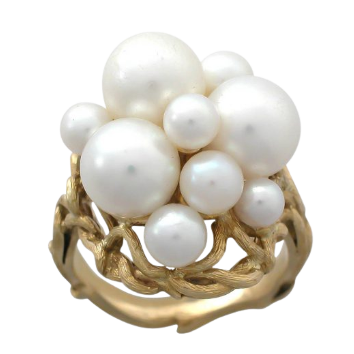 3193 Cluster Pearl Ring